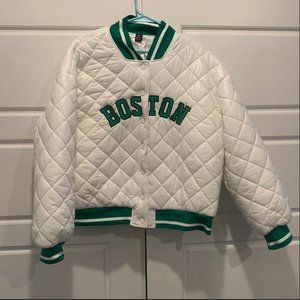 Womens Boston Bomber Jacket | Size Large